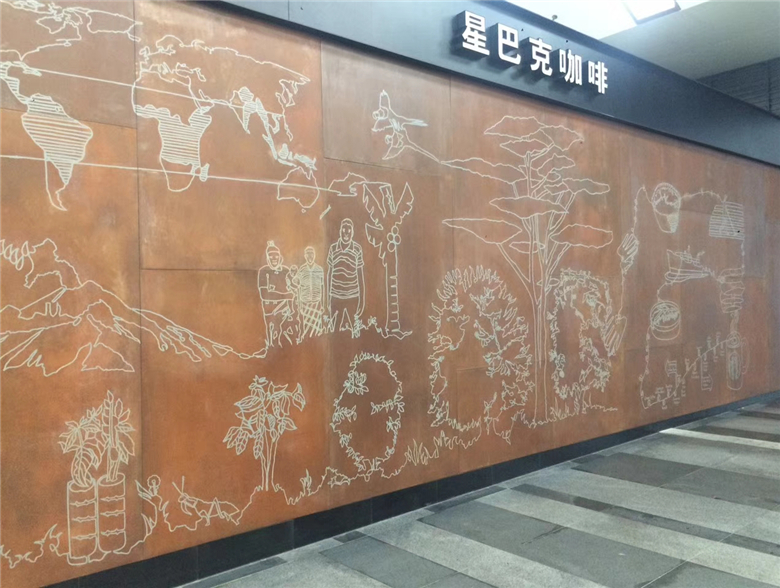 威海耐候钢幕墙